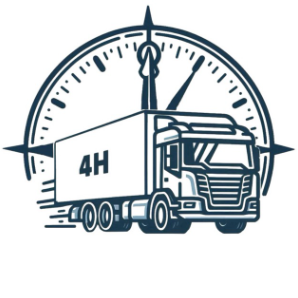 Logo transportes refrigerados 4h