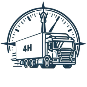 Logo transportes refrigerados 4h